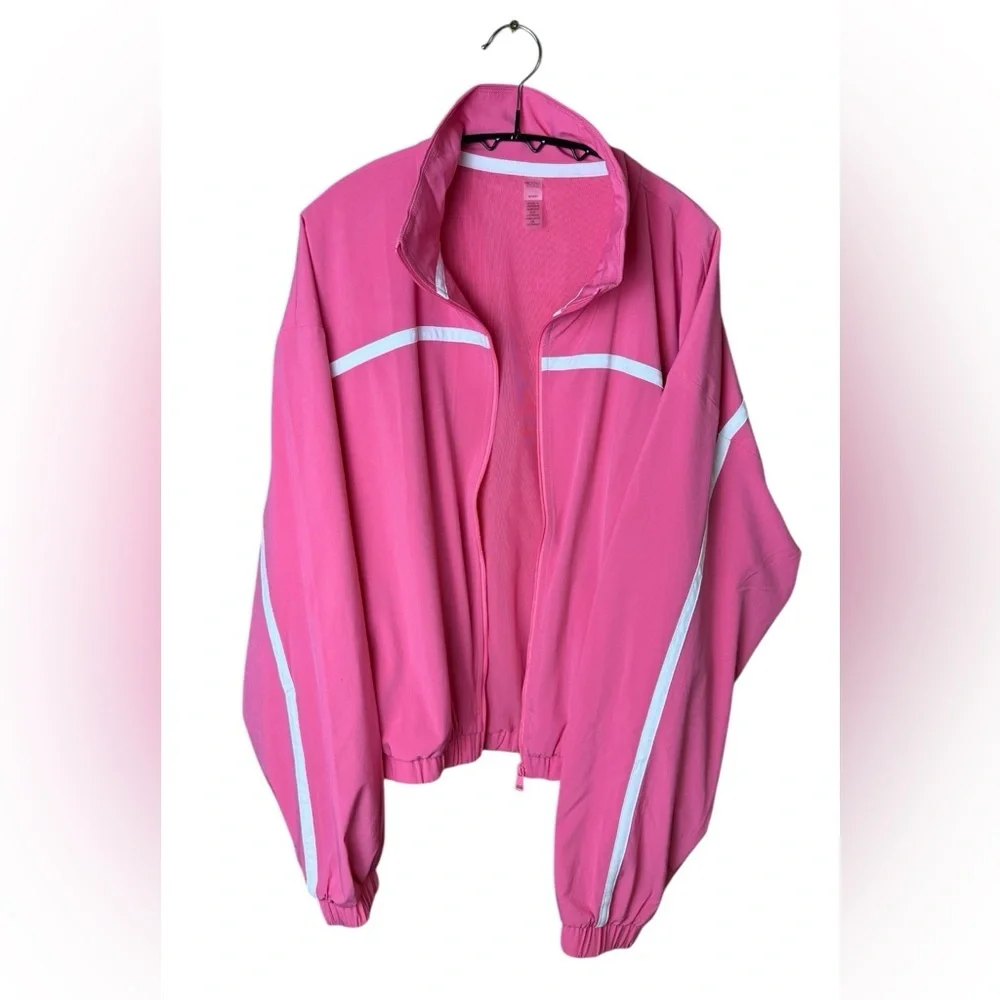 NWOT Beyond Yoga Retro Pink Jacket - Picture 3 of 7